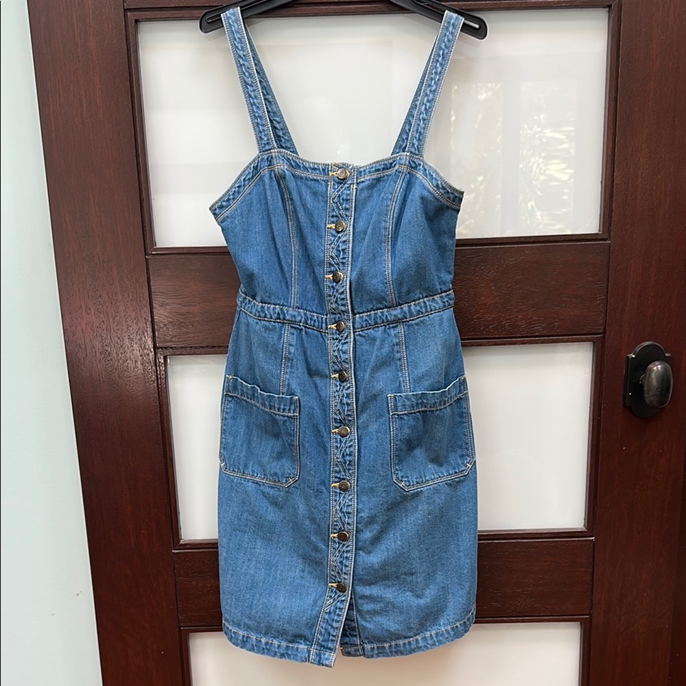 Old Navy Denim Button-Down Dress